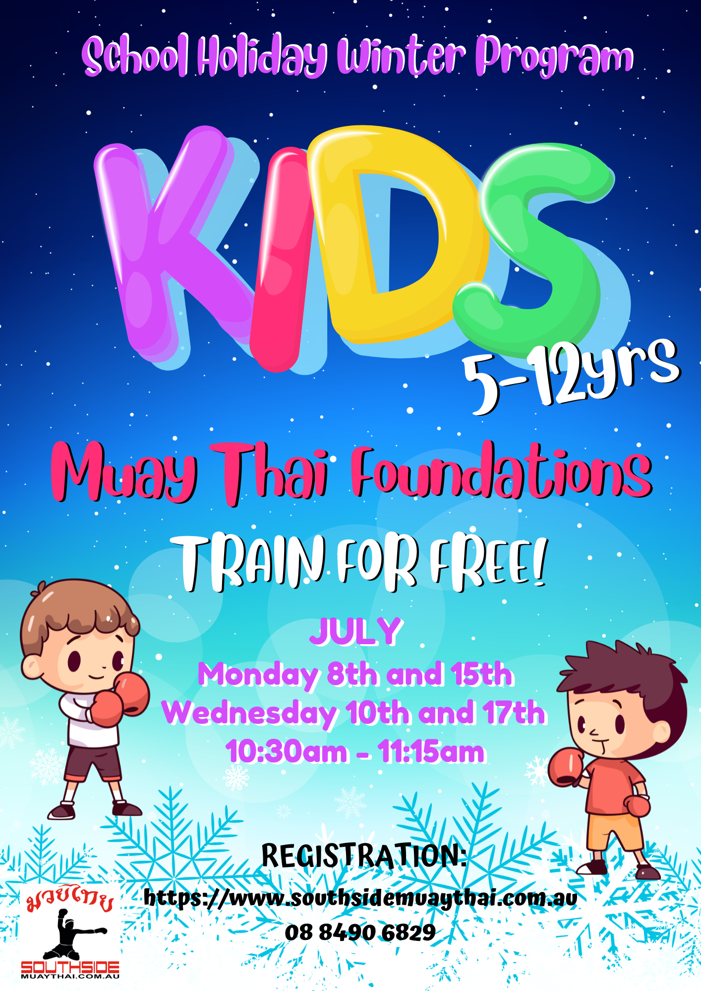 Kids School Holiday Program July 2024