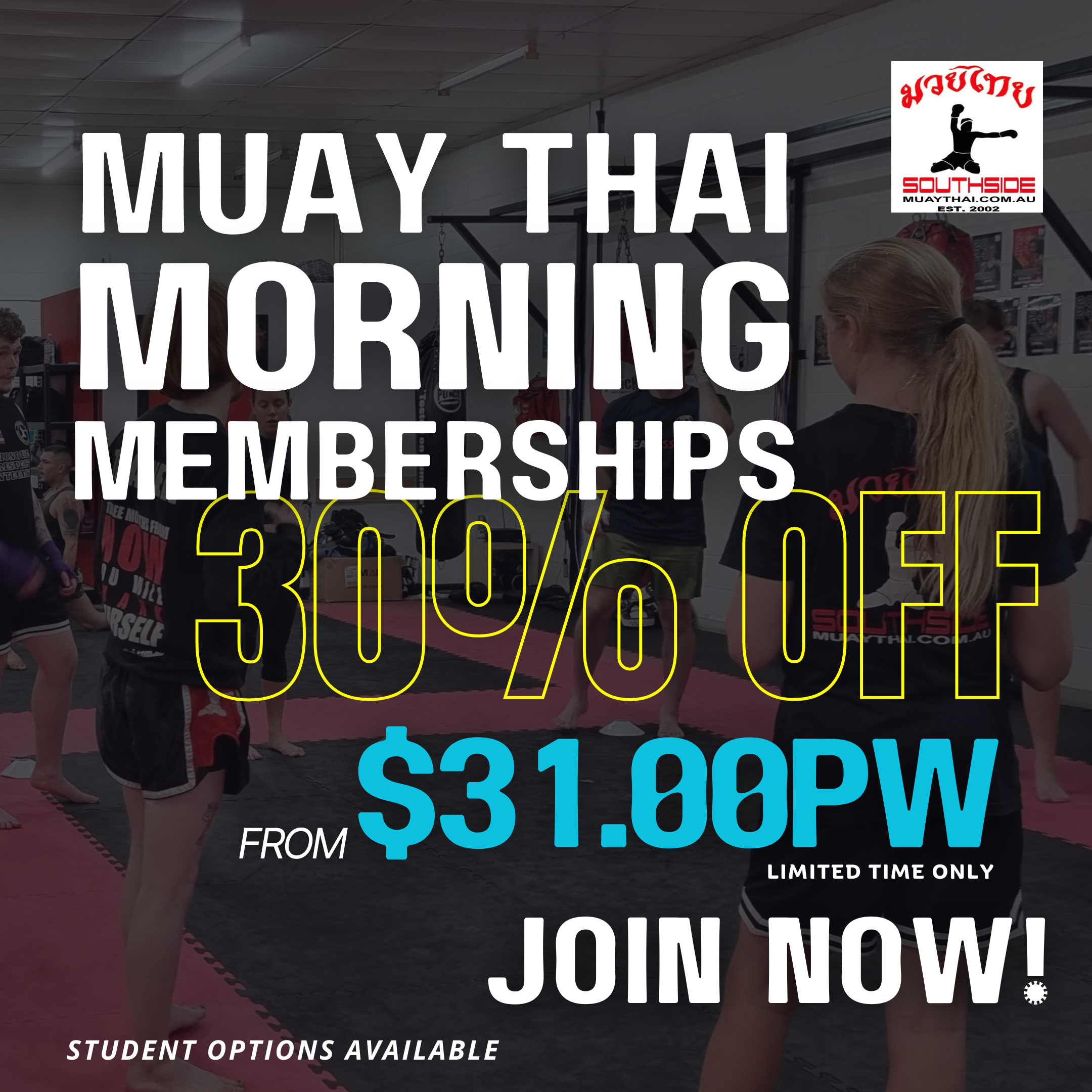 Southside Muay Thai Morning Memberships 2
